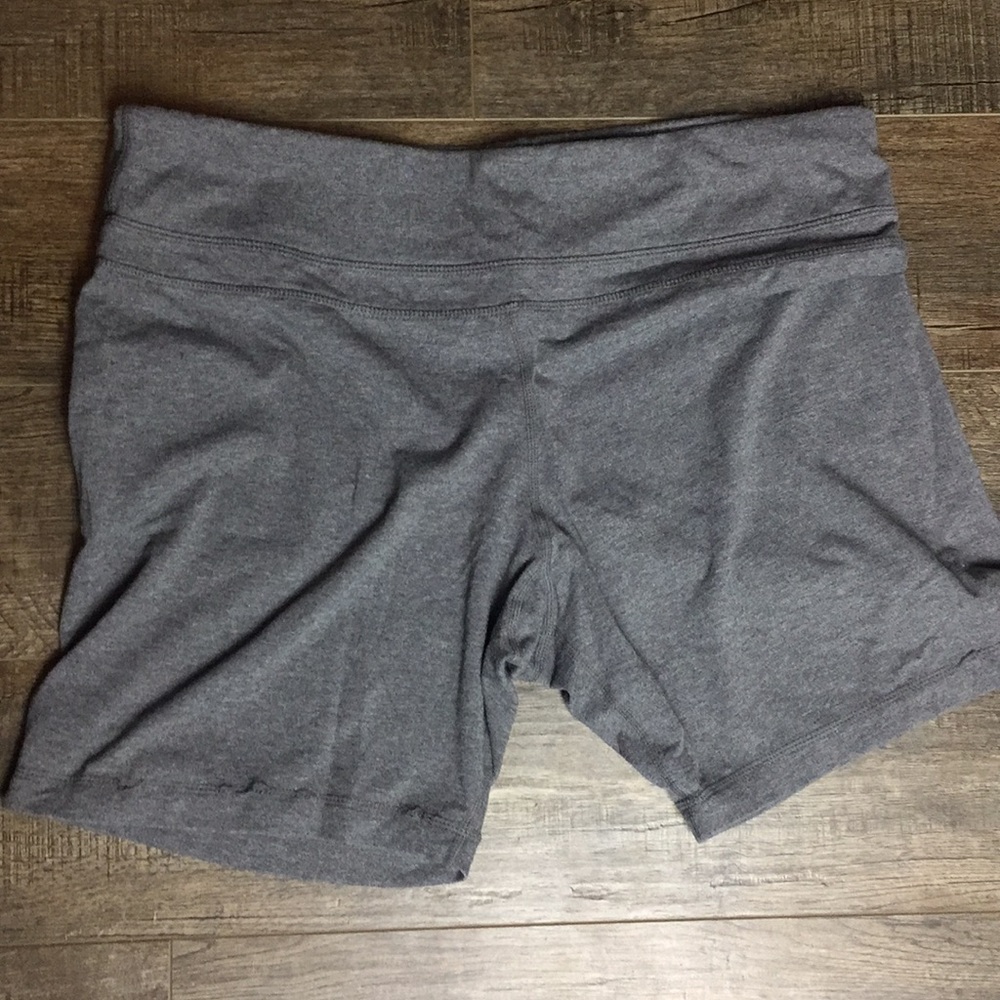 Soft Heathered Grey Stretchy Shorts